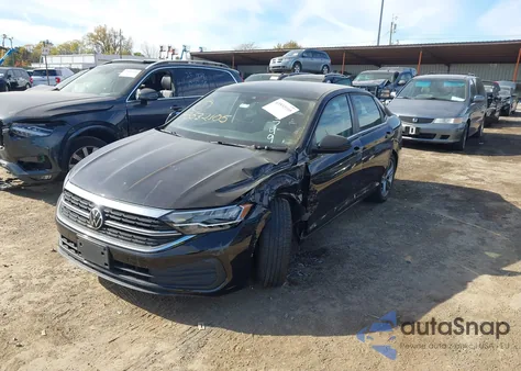 2023 Volkswagen Jetta 1.5T Se из США, поврежденный, VIN 3VW7M7BU1PM055749